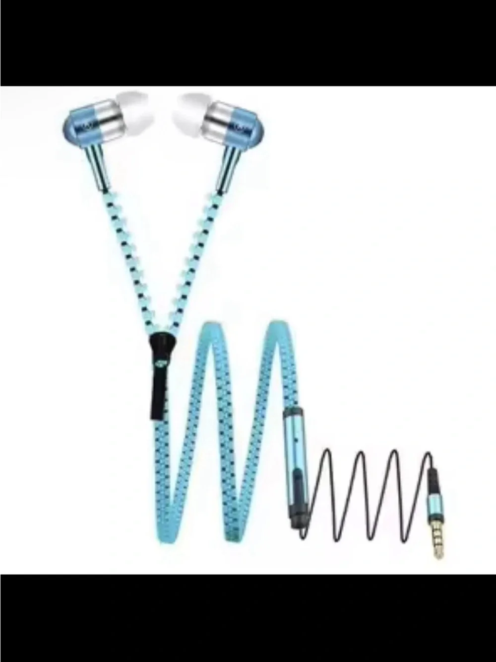 Zipper Earphones - (Set of 3)